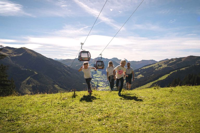 Gondel in Saalbach-Hinterglemm-Leogang-Fieberbrunn